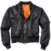 Surplus MA-1 Bomber Black Jacket -Us Military Jacket surplus ma1 bomber flight jacket black