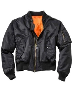 Surplus MA-1 Bomber Black Jacket