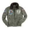USA G-1 US Fighter Jacket -Us Military Jacket usa g 1 us fighter jacket with patche