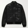 Black Leather Bomber Jacket 1 Black Leather Bomber Jacket -Us Military Jacket w2000 q60 40 scaled 1
