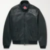 G9 Black Leather Jacket -Us Military Jacket w2000 q60 scaled 1