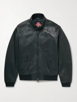 G9 Black Leather Jacket