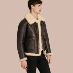 Men’s Shearling Aviator Jacket